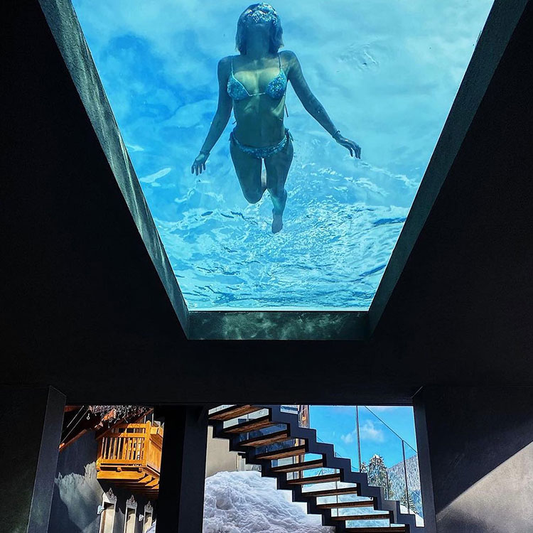 piscina acr&iacute;lica