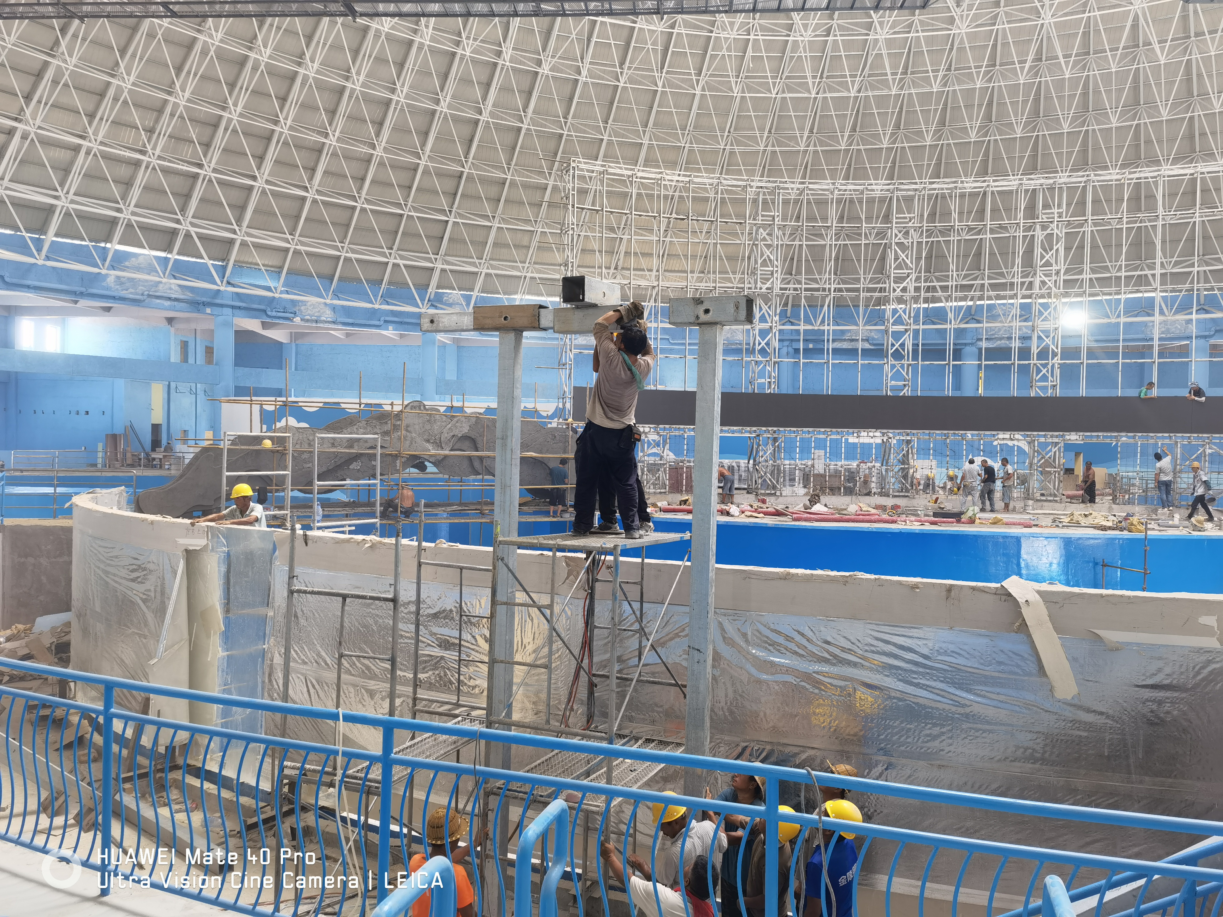 Acuario acr&iacute;lico - Instalaci&oacute;n