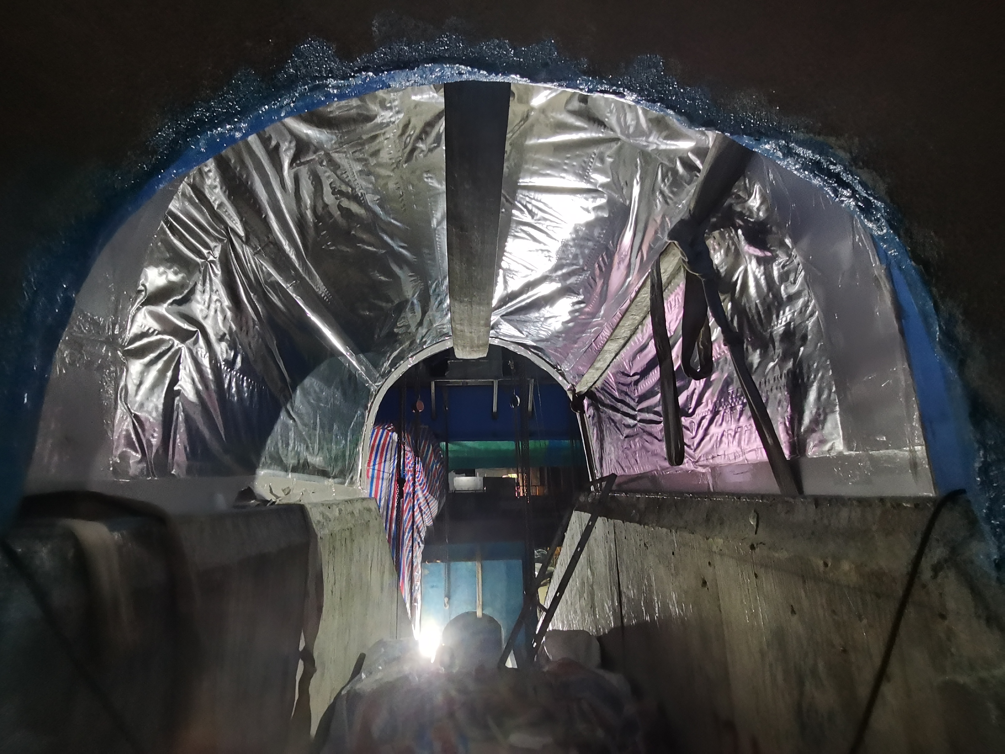 Acuario t&uacute;nel acr&iacute;lico - instalaci&oacute;n