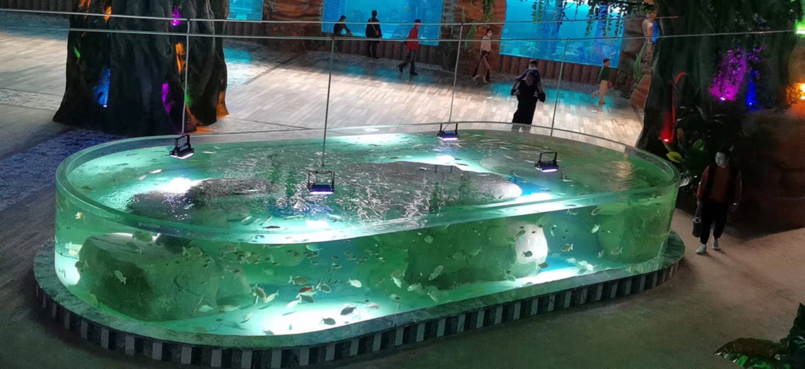Mundo submarino de Fuzhou Yongtai para acuario acr&iacute;lico