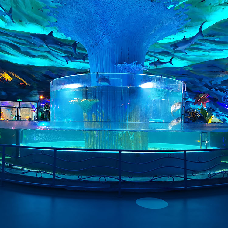 Acuario acr&iacute;lico - f&aacute;brica