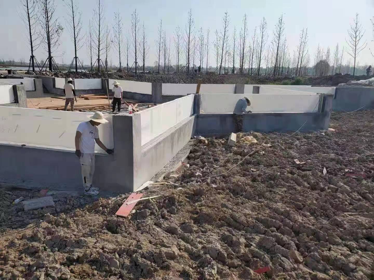 Piscina acr&iacute;lica - instalaci&oacute;n