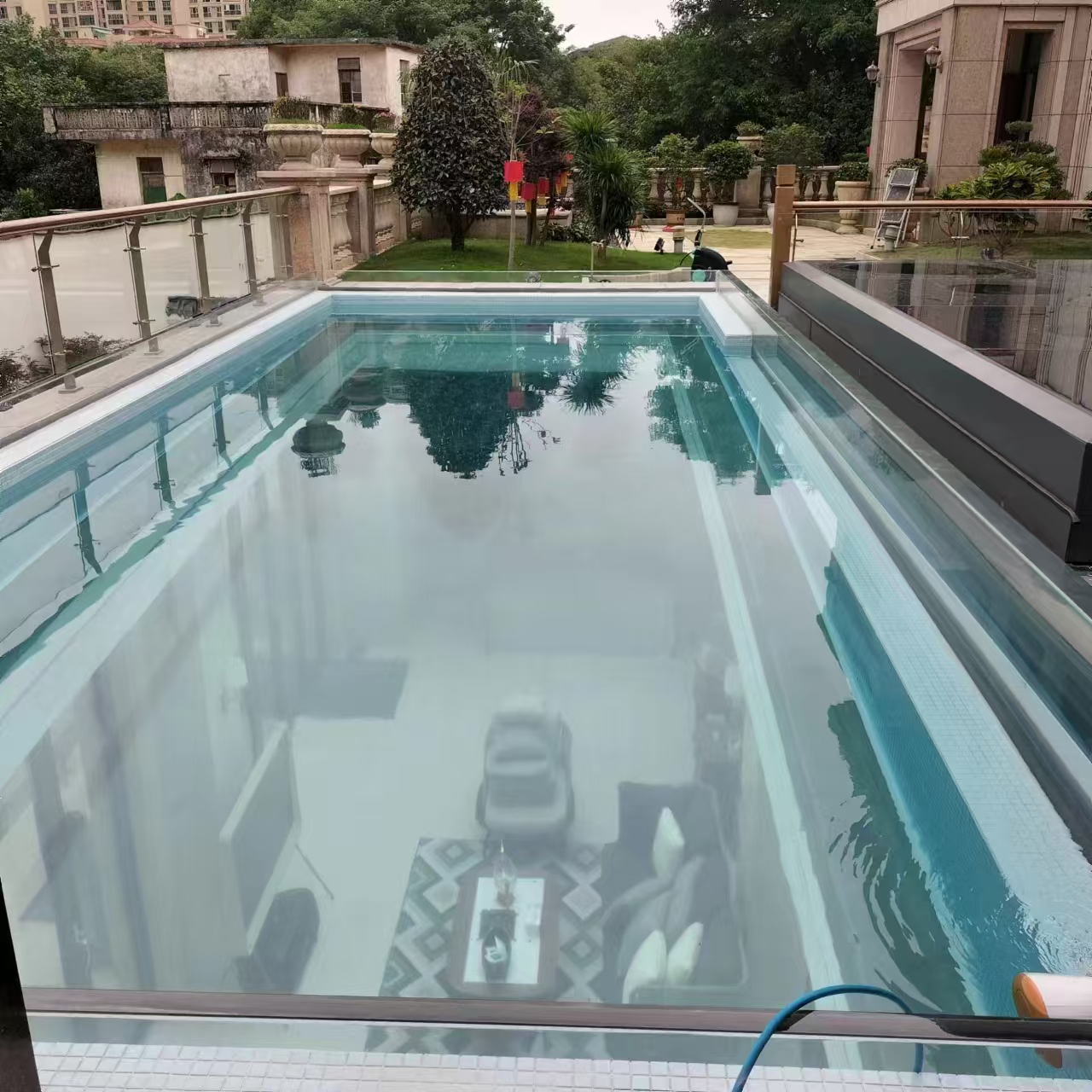 Piscina acr&iacute;lica - LEYU ACRYLIC