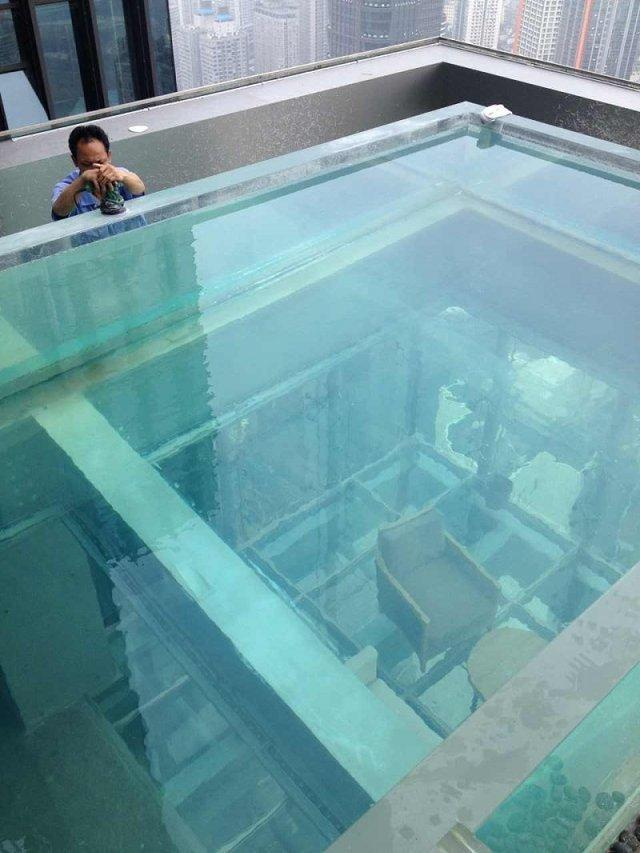 Piscina acr&iacute;lica - instalaci&oacute;n LEYU