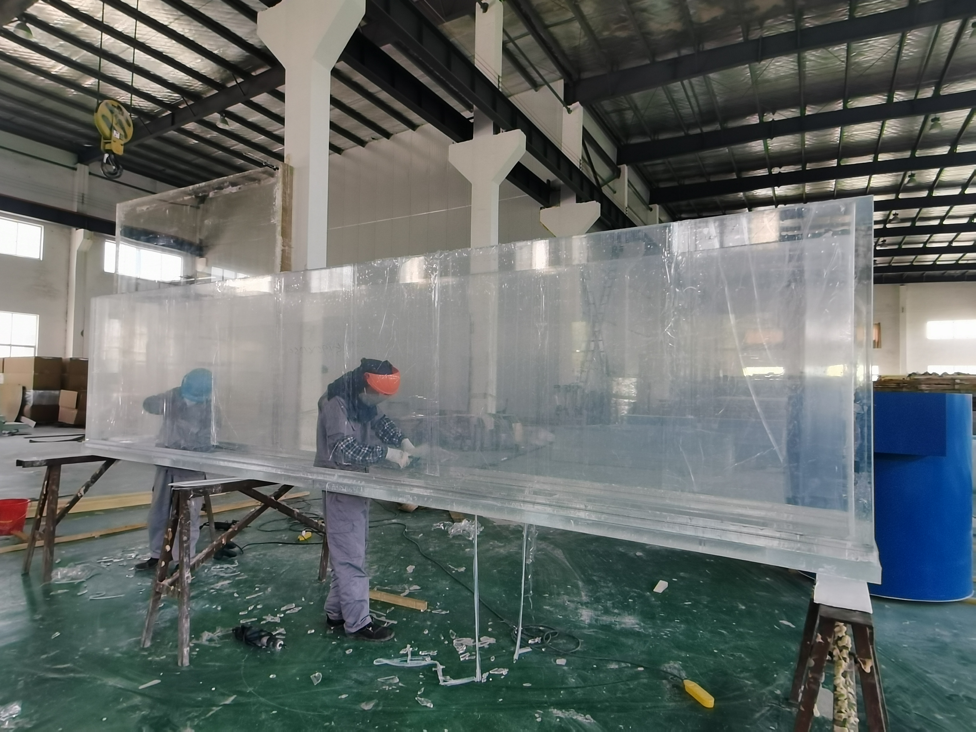 Acuario acr&iacute;lico -fabricaci&oacute;n