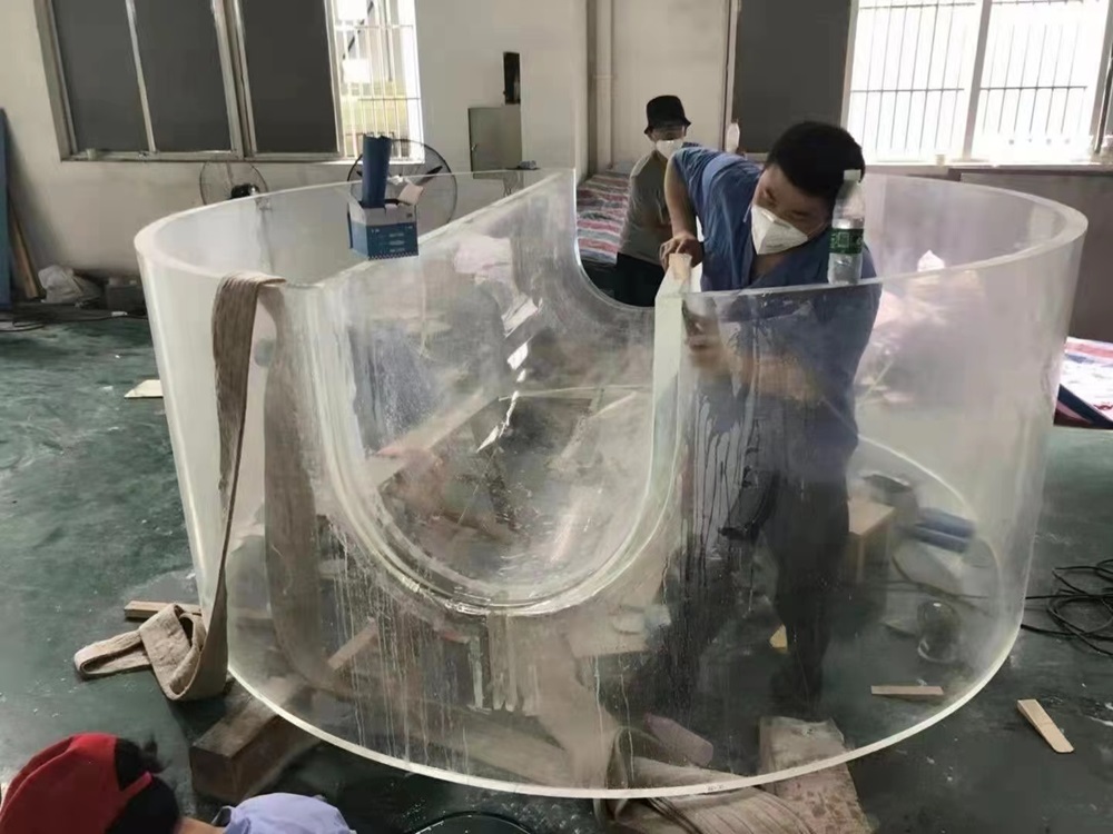 Mundo submarino de Fuzhou Yongtai - Acuario acr&iacute;lico de Leyu (6)