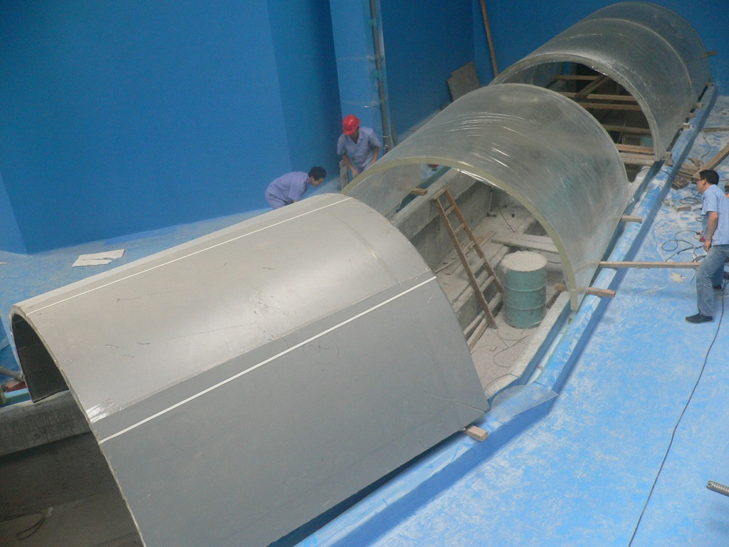 Hefei Hanhai Polar Ocean World - T&uacute;nel del acuario Leyu (9)