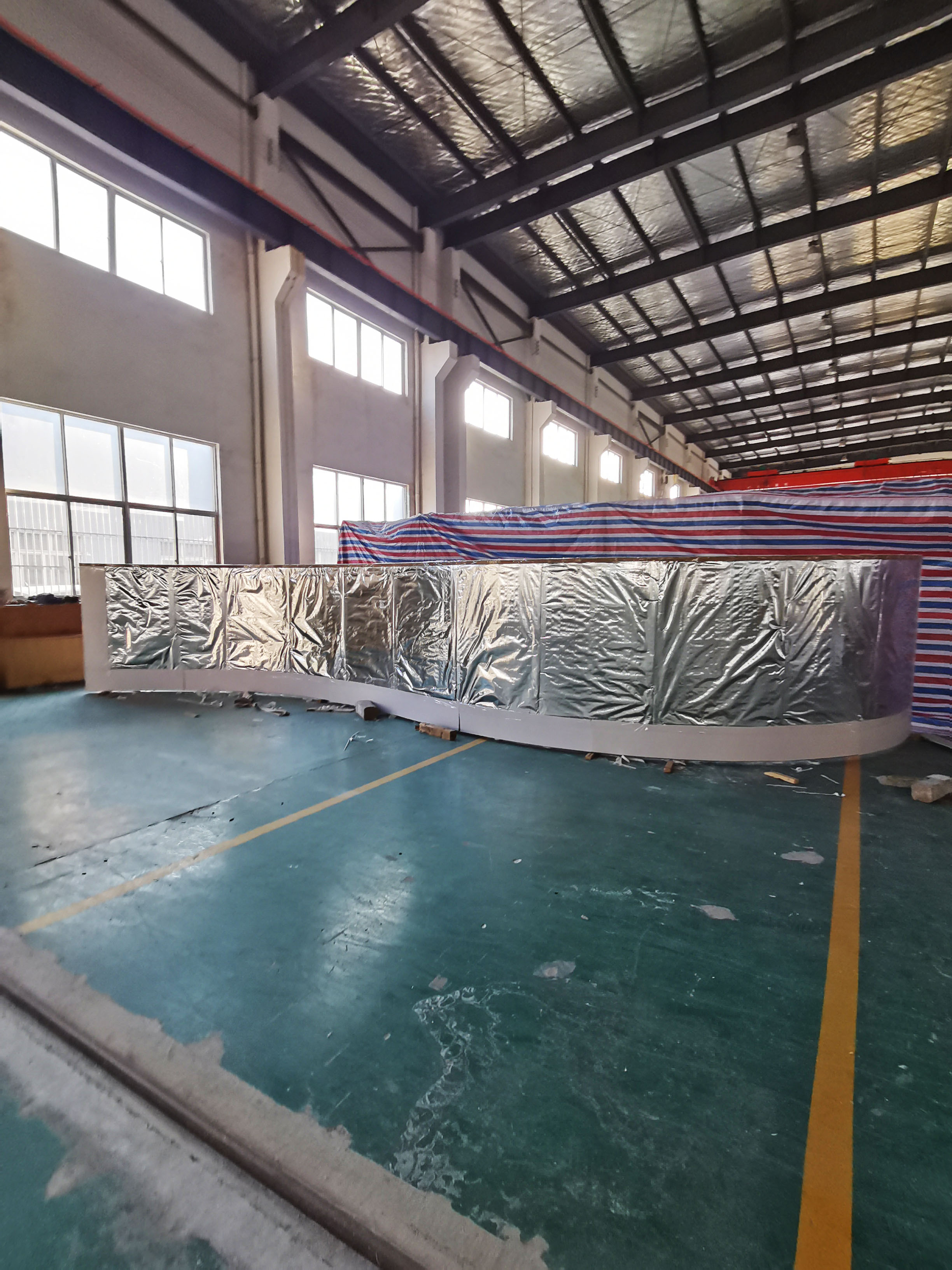 Acrylic curved panel - LEYU Panel curvo acrílico - LEYU