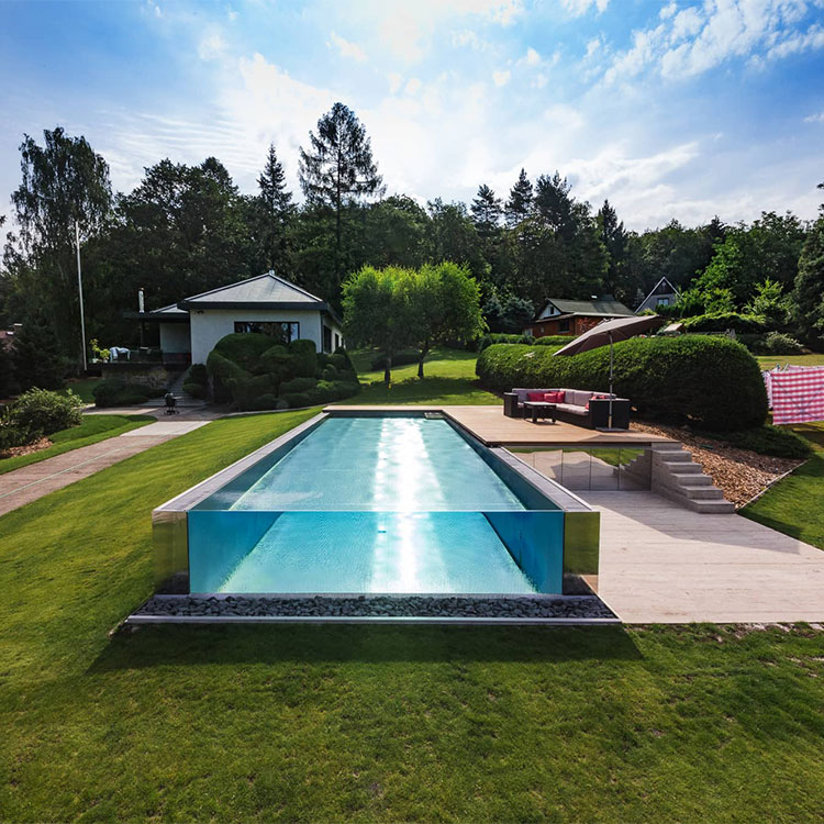 ¿Cuál es la diferencia entre las ventanas acrílicas para piscinas y los paneles de vidrio para piscinas? - Leyu