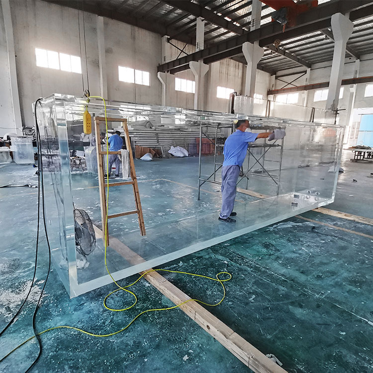 La fábrica de acuarios acrílicos de Leyu interpreta la diferencia entre el acuario de acrílico y el de vidrio - Leyu