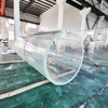 Uso de acrílico para construir acuarios y peceras en la fábrica de Leyu - Leyu