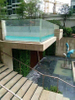 ¿Cuánto cuesta una piscina elevada acrílica? Leyu