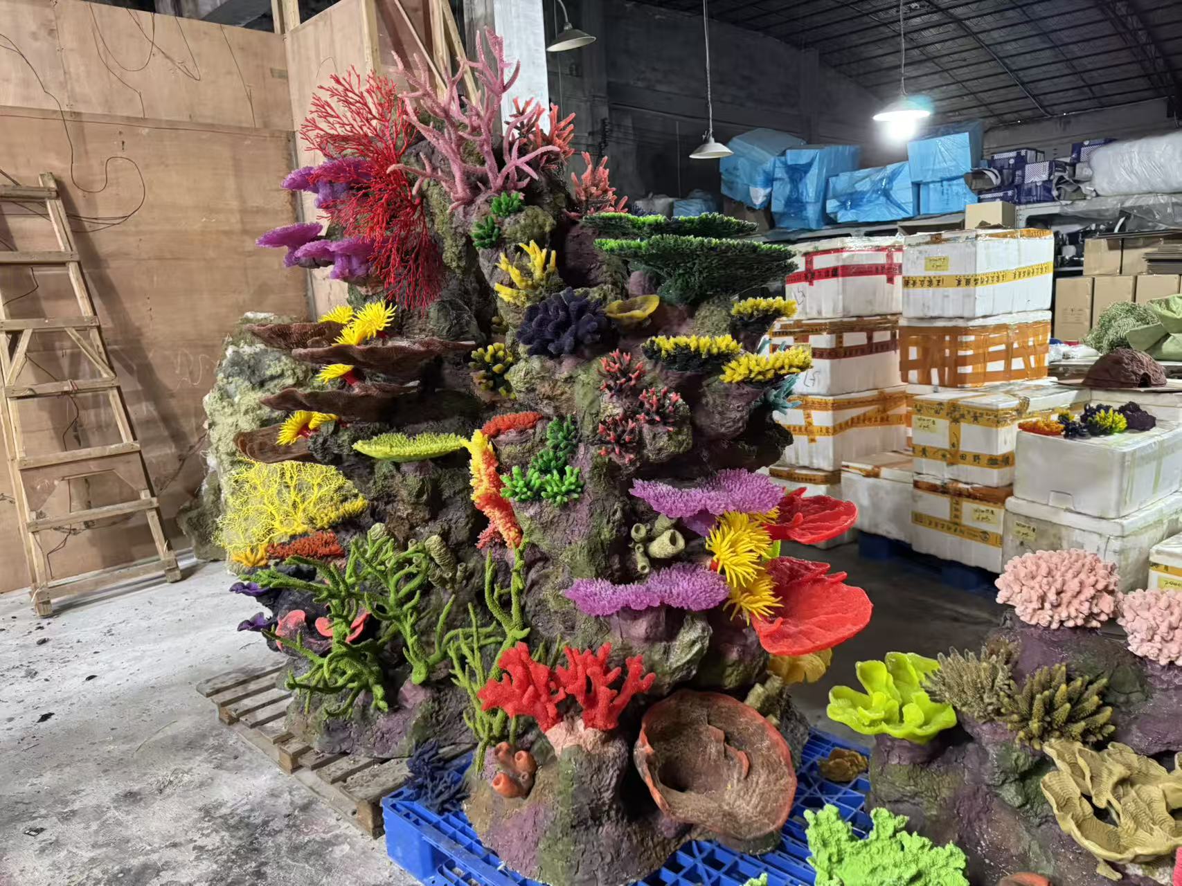 fabricante de paisajes para acuarios - Leyu