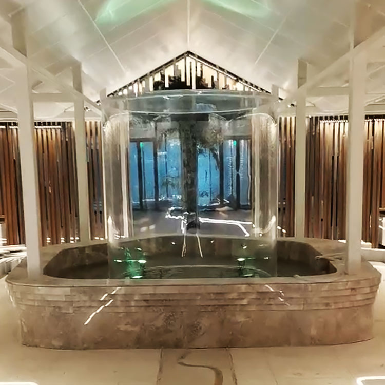 ¿Por qué es popular el restaurante con elementos de agua acrílica? Fábrica de productos de láminas acrílicas Leyu