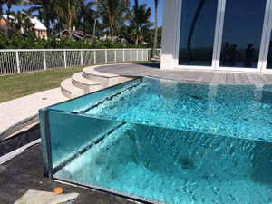 Piscina acrílica Casa en la zona de Medio Oriente - Leyu Pool