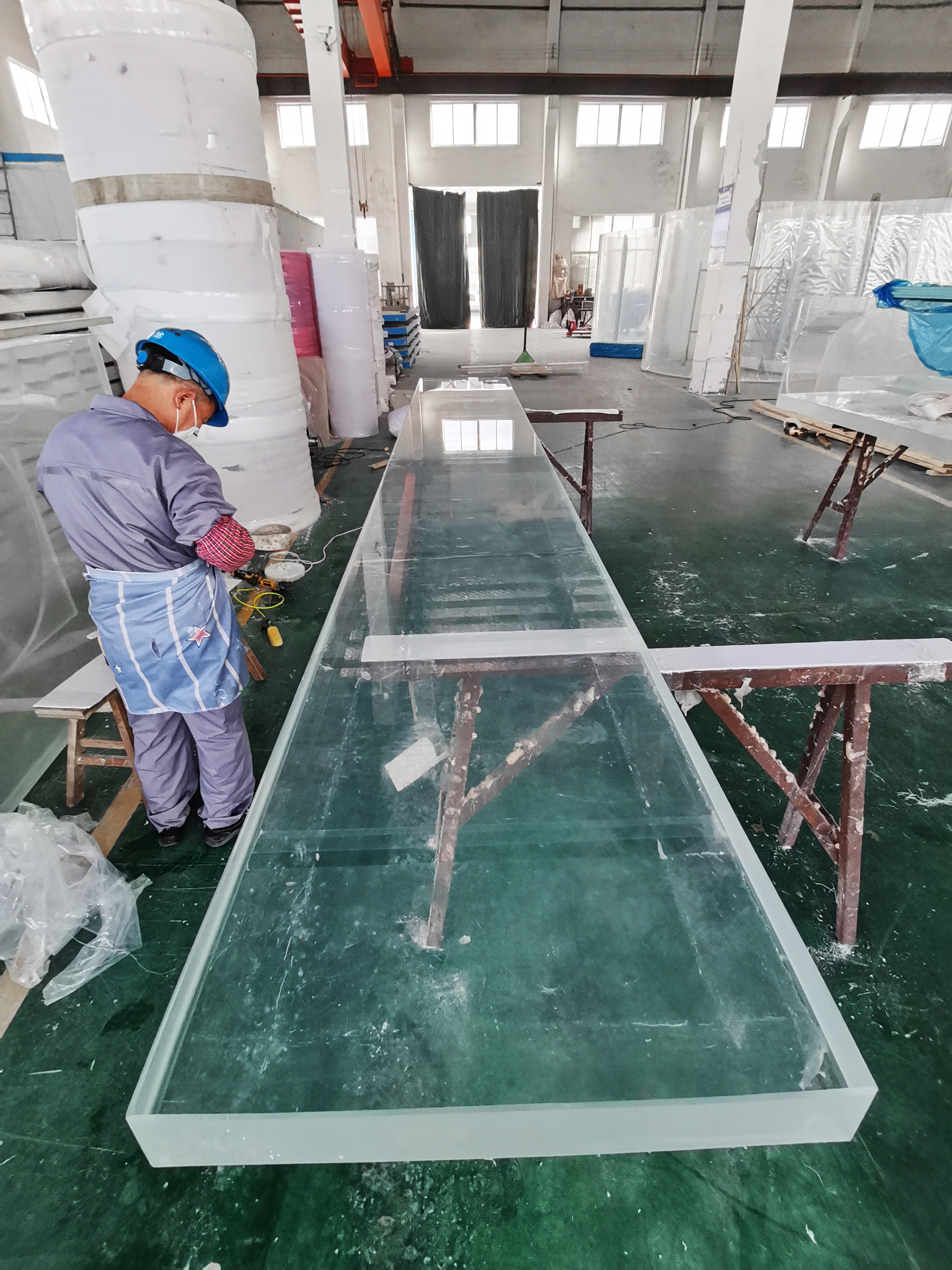 Abrazando el futuro: piscina acrílica en Medio Oriente - Dubai