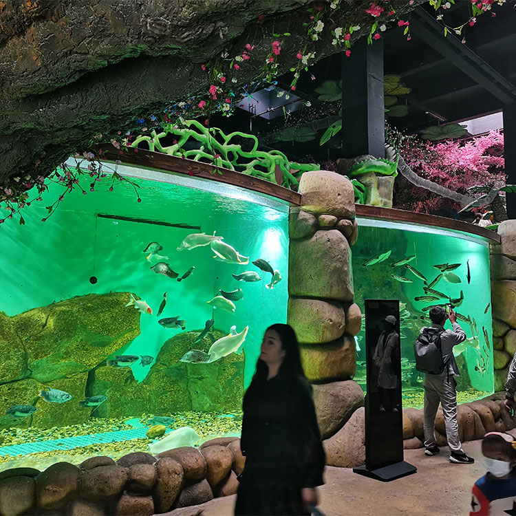 Le Yu Acrylic Factory te lleva a explorar el oceanario Sea World - Leyu