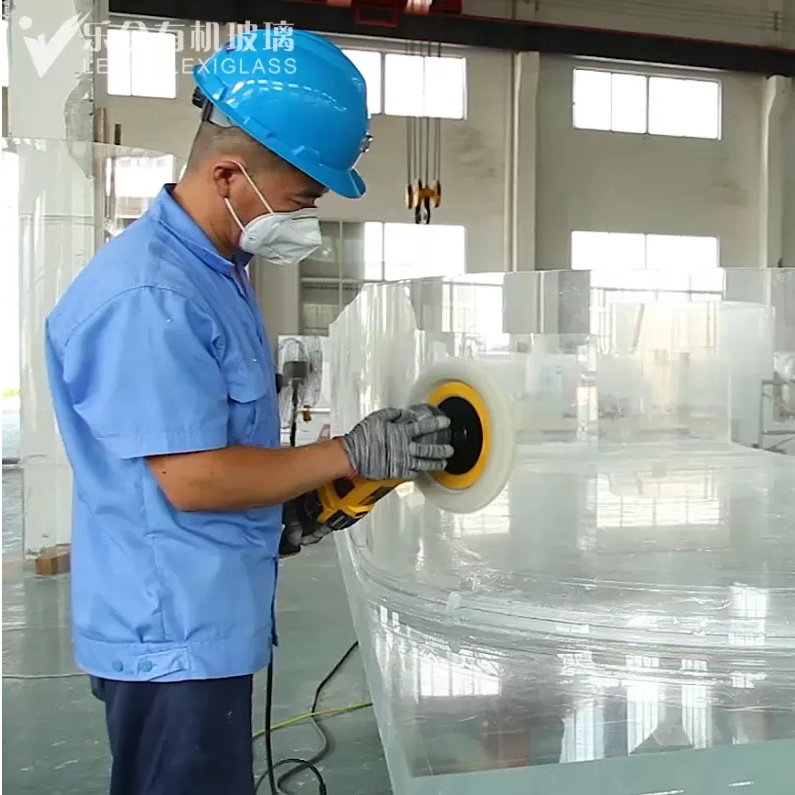 Cómo se fabrican los grandes paneles acrílicos fundidos - Leyu Acrylic