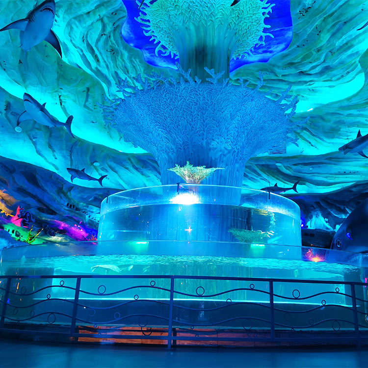 El acuario de cilindro acrílico personalizado debe prestar atención a qué - Leyu