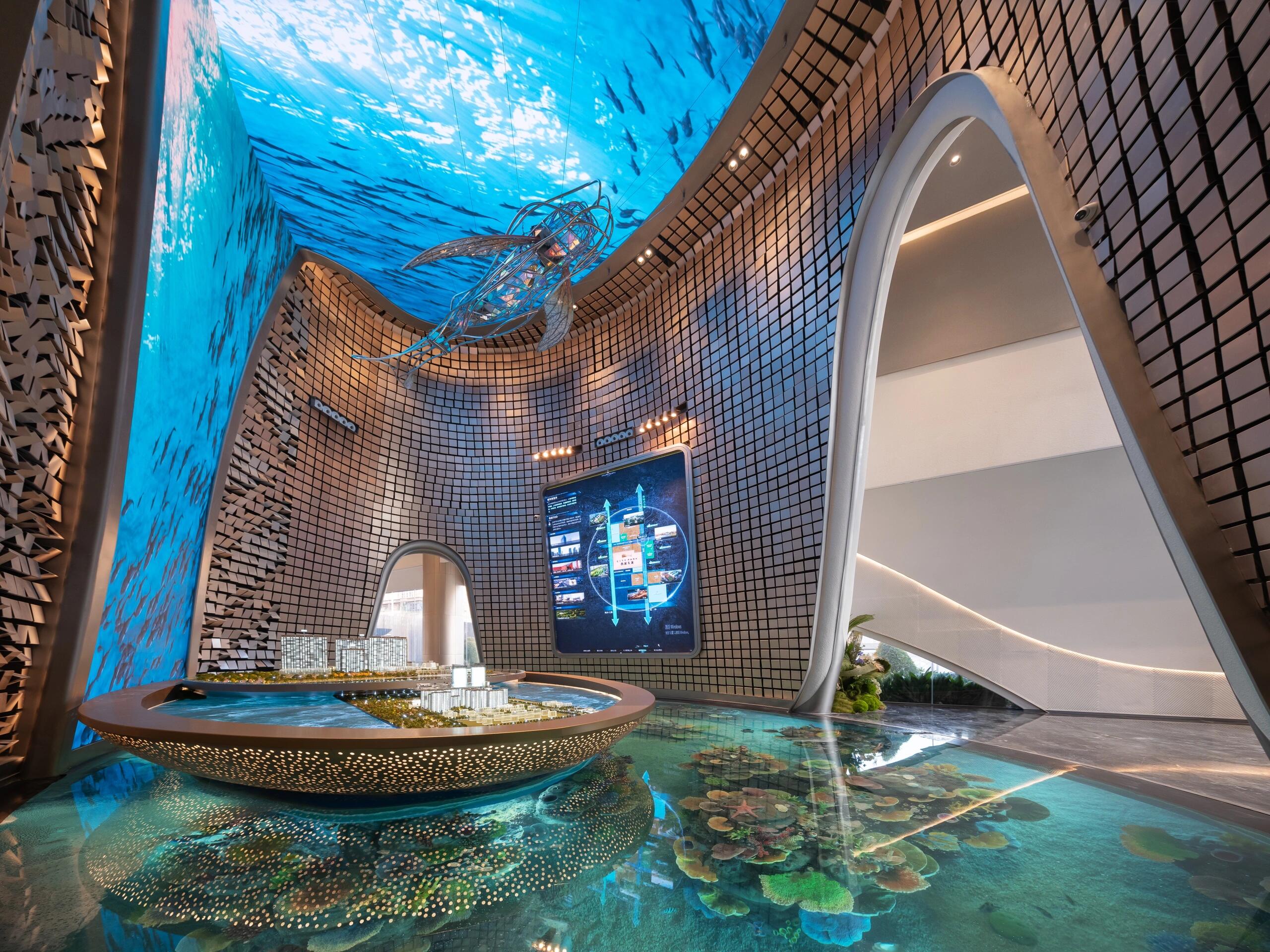 Hotel y Lobby Acuario