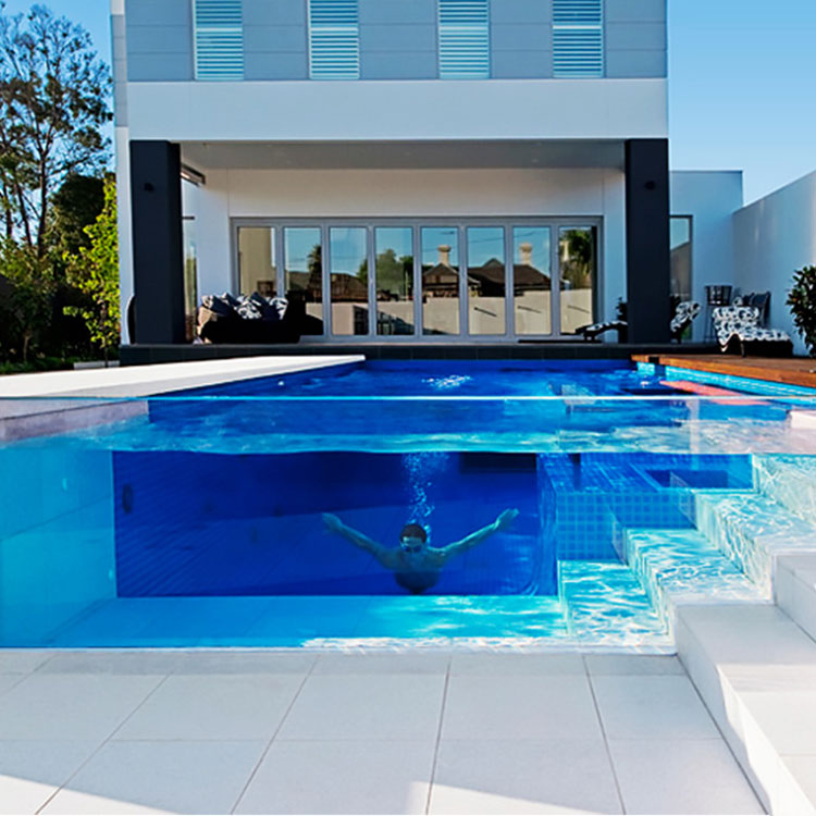 Para mostrarle las características de las piscinas acrílicas de 4 lados-leyu Acrylic Factory