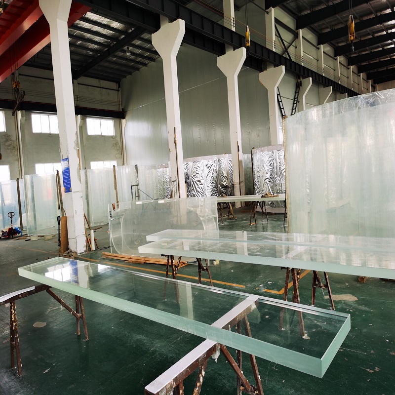 Fábrica de piscinas personalizada con panel de visualización acrílico transparente de China - Leyu