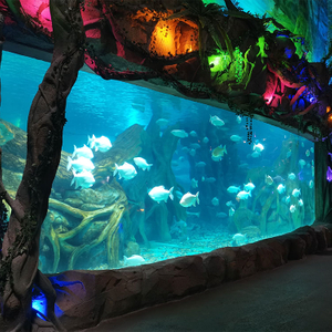 Paneles de acuario acrílicos personalizados de fábrica profesional de cualquier tamaño en Ocean Park - Leyu