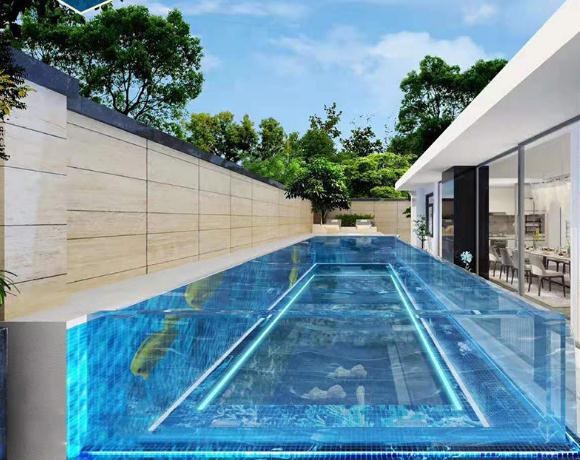  2025 Piscina acrílica en Medio Oriente - Dubai 