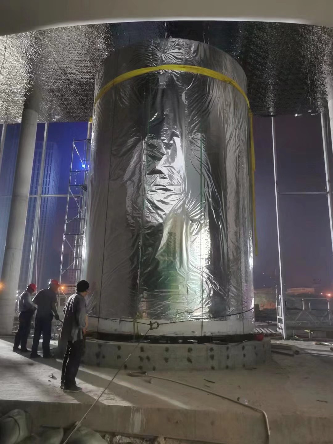 Acuario cilíndrico transparente acrílico personalizado - LEYU