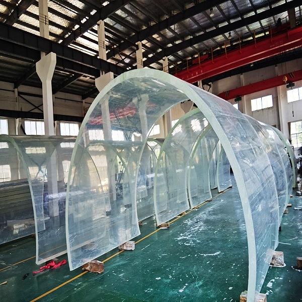 Túneles submarinos para acuarios construidos con acrílico Leyu - LEYU
