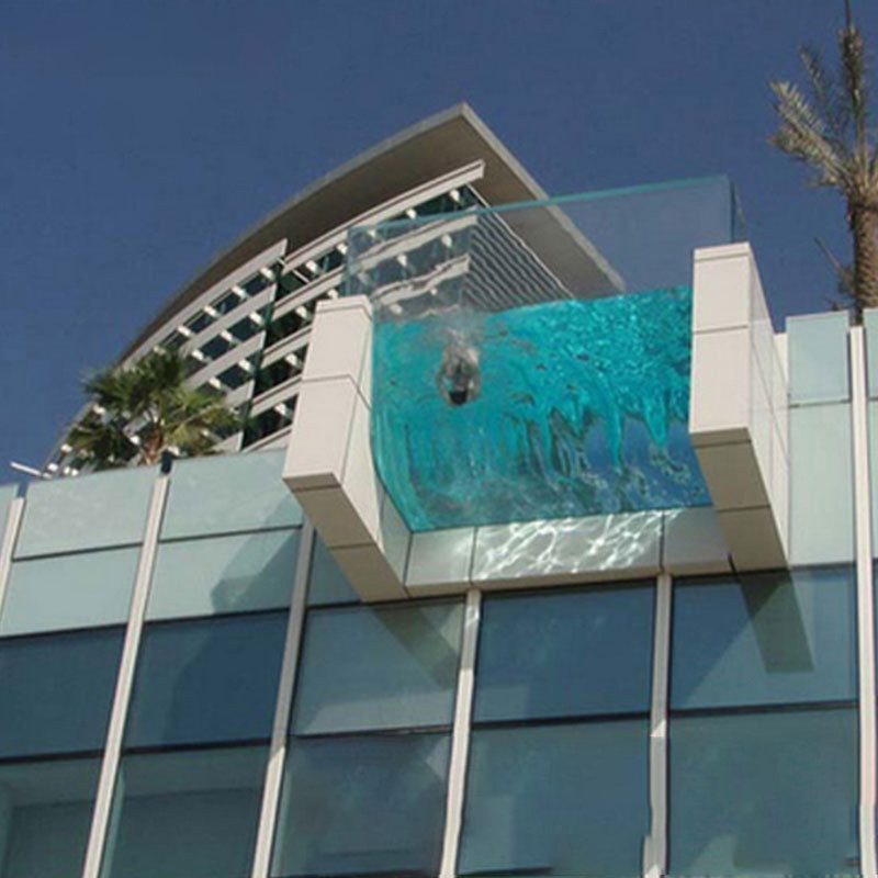 Piscina acrílica Filipinas - Fábrica de acrílico del acuario Leyu - Leyu