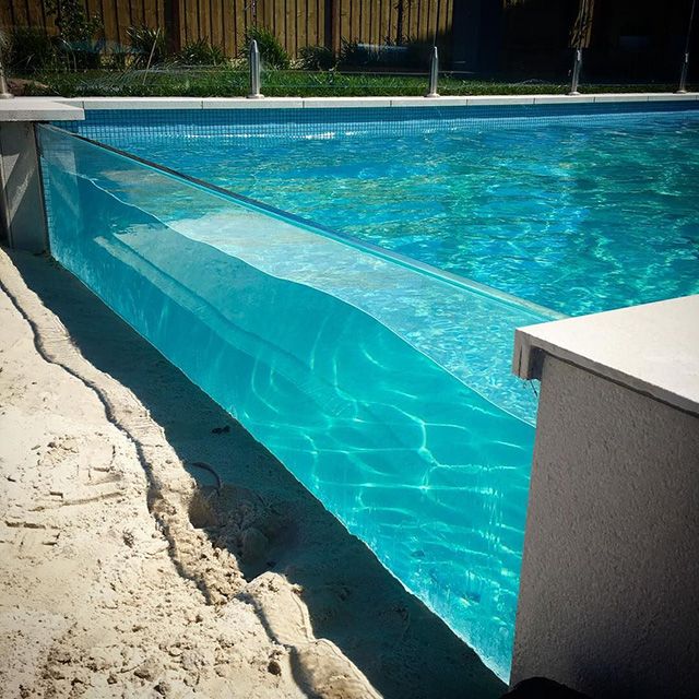 Fábrica de piscinas personalizada con panel de visualización acrílico transparente de China - Leyu