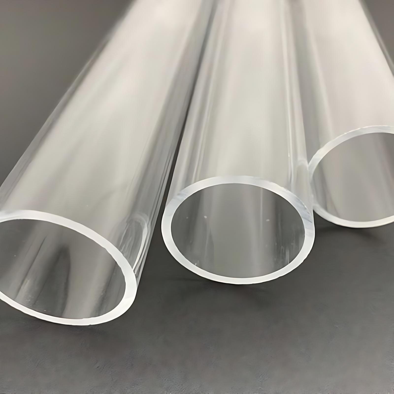 Tubo acrílico de 12 diámetros | Fabricante de tubos de PMMA de fundición transparente personalizados | LEYU Acrílico