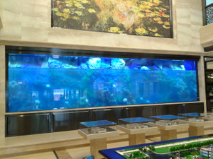 Venta de pecera de acuario acrílica grande transparente - Leyu